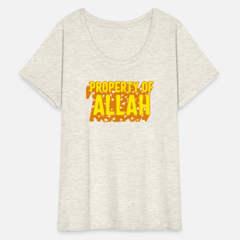 Property Of Allah Shirt, Muslim Praying Gift Tee,