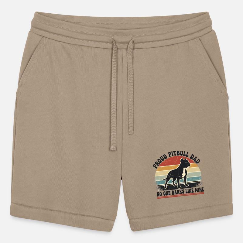 Proud Pitbull Dad Retro Style