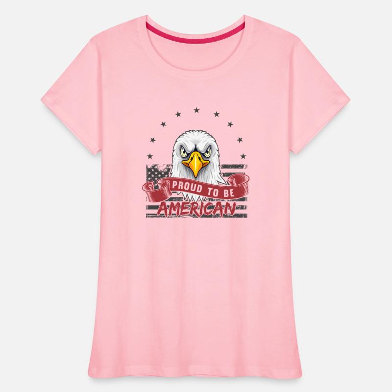 Proud To Be American Eagle Patriotic Design