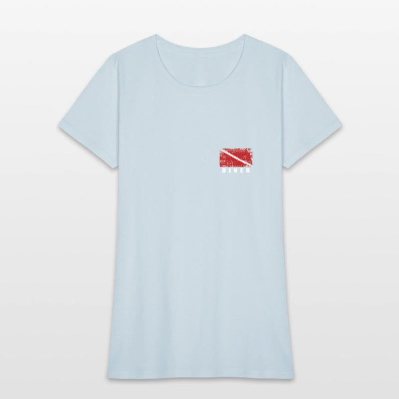 Pure Mini Diver Flag - Divers and Scuba Diving