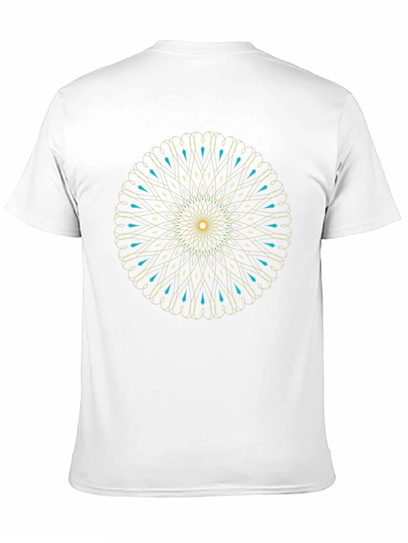 Geometric Mandala Graphic Tee - Stylish & Unique Design