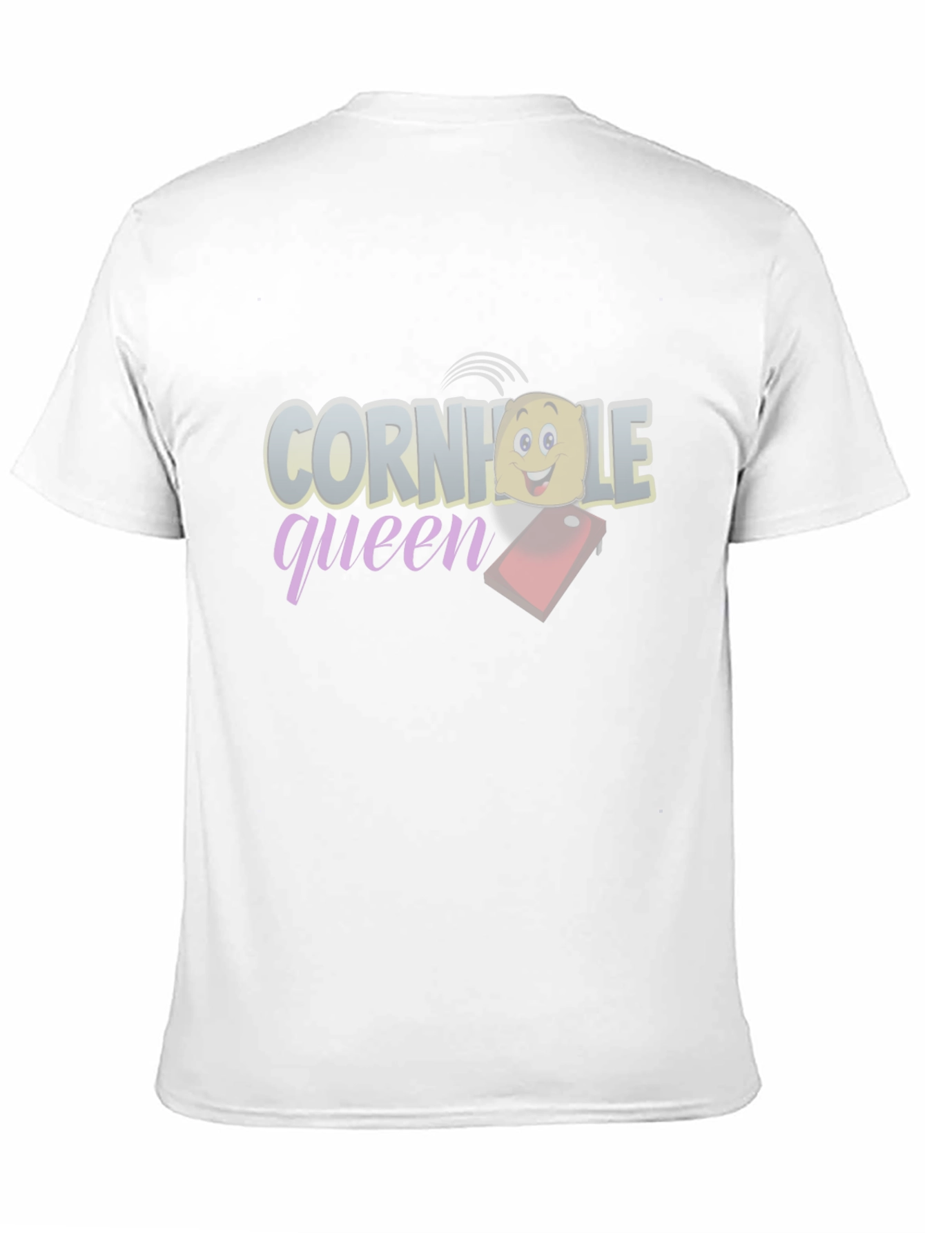 Cornhole Queen Black T-Shirt