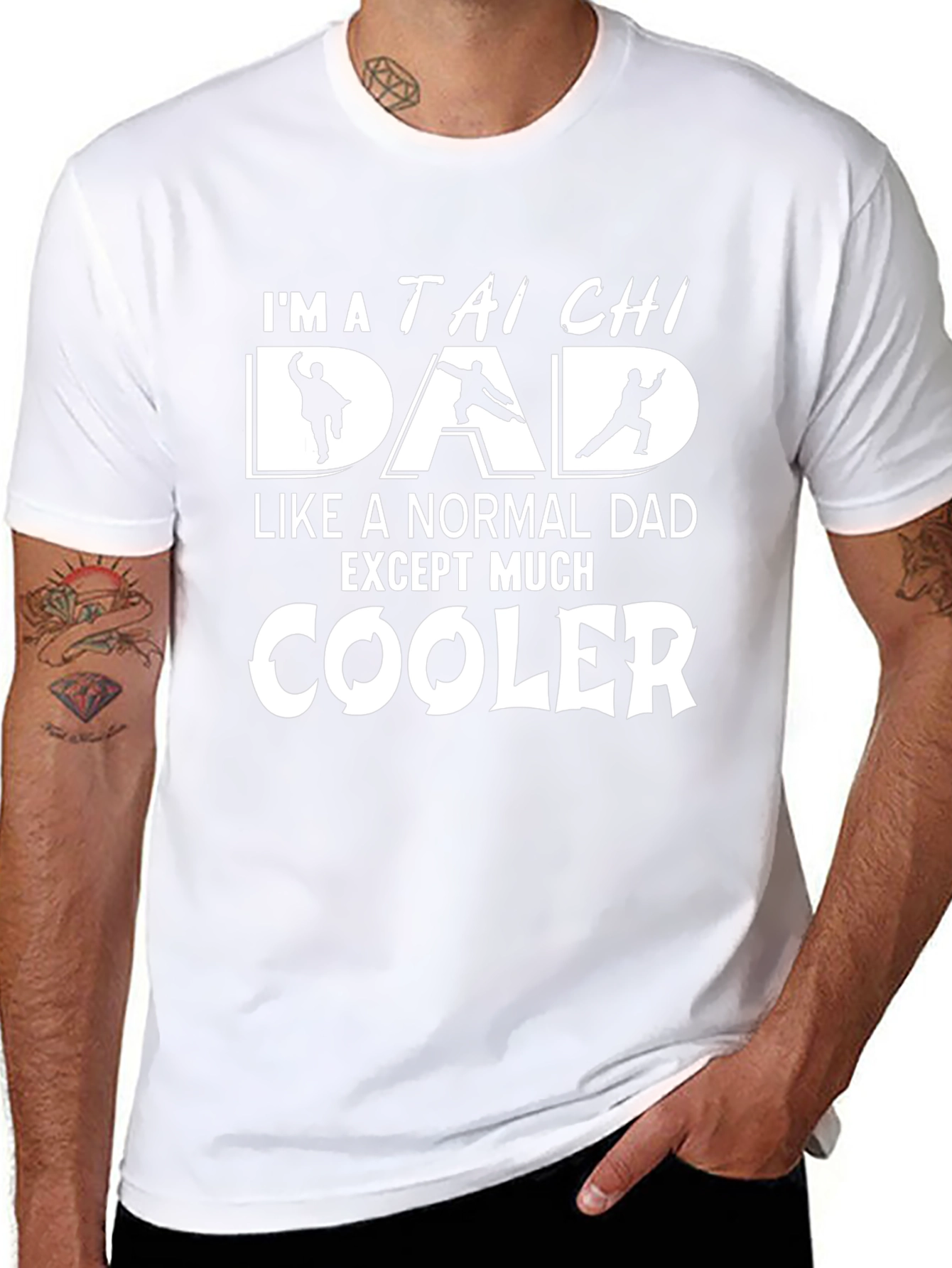 Tai Chi Dad T-Shirt - Cooler Than Normal!
