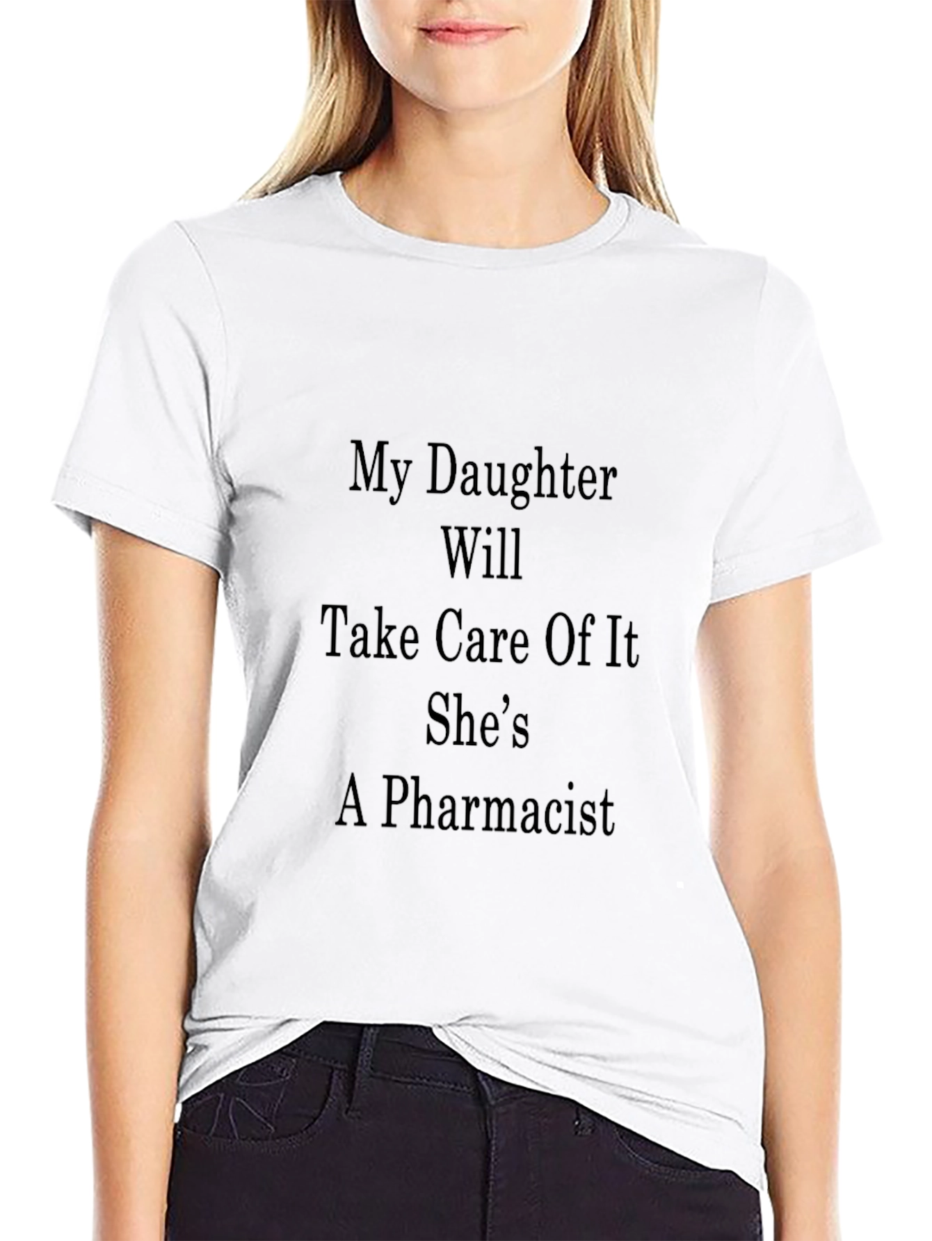 Daughter Pharmacist Novelty T-Shirt