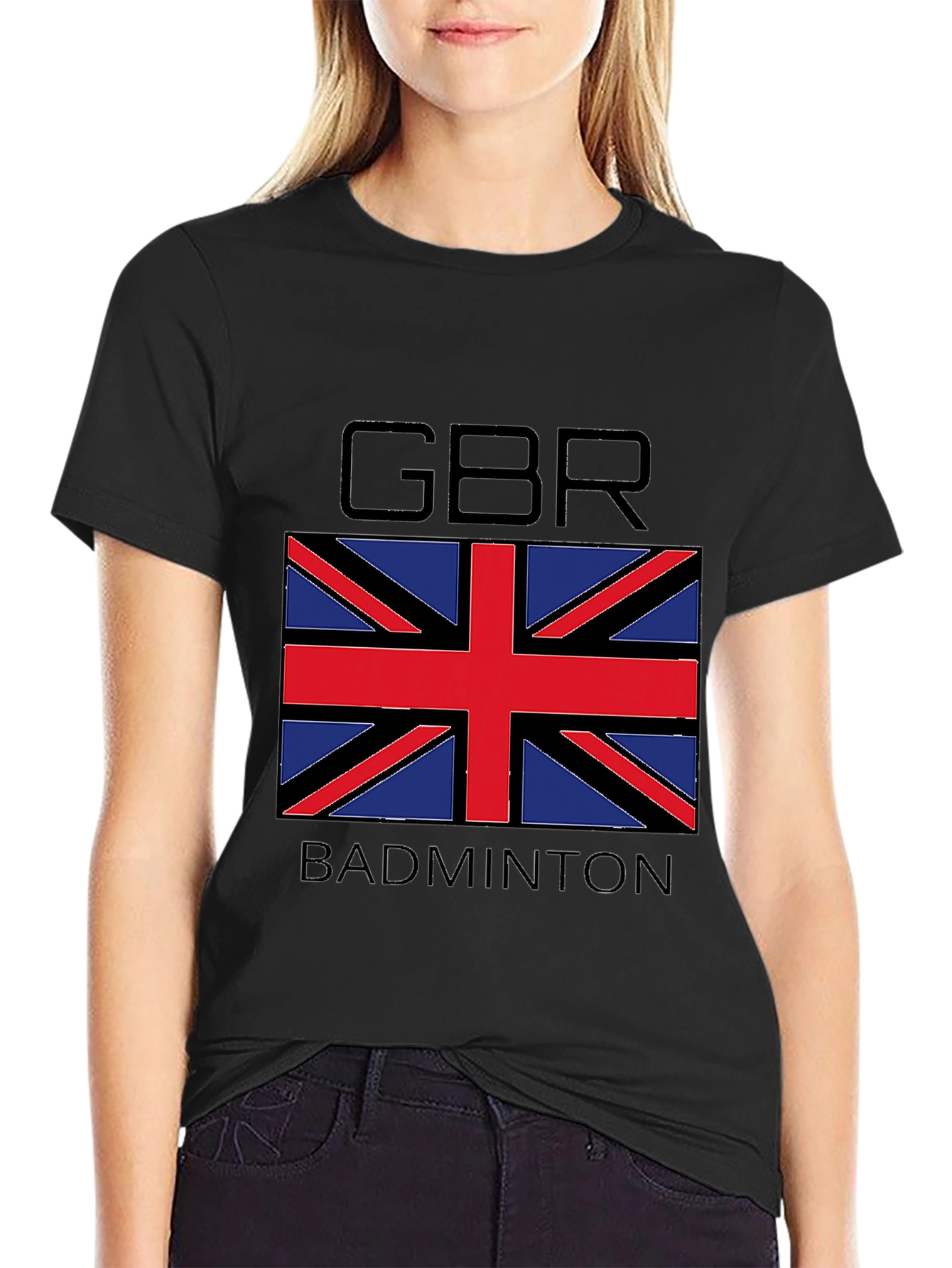 GBR Badminton Flag T-Shirt
