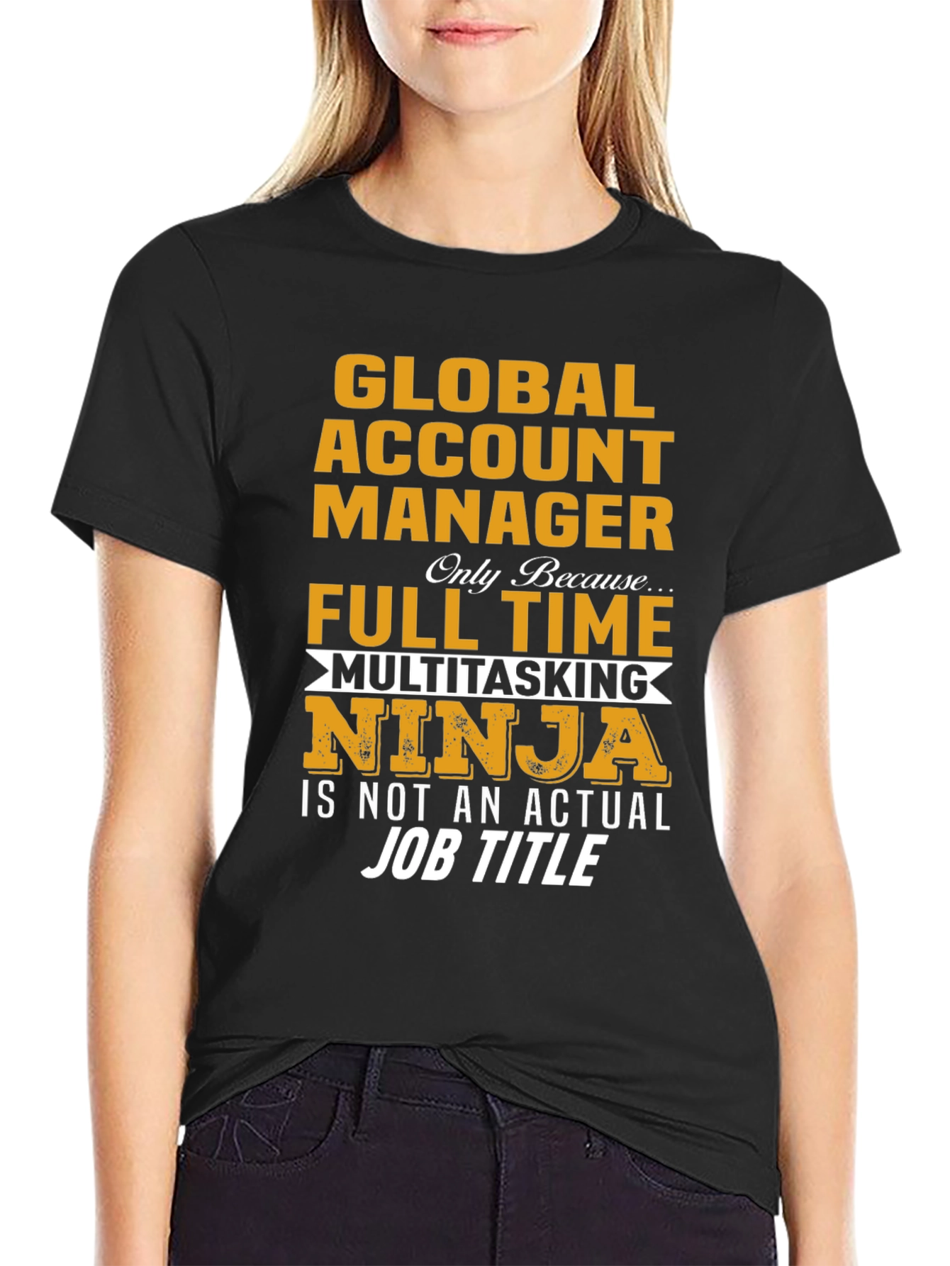 Global Account Manager Ninja T-Shirt