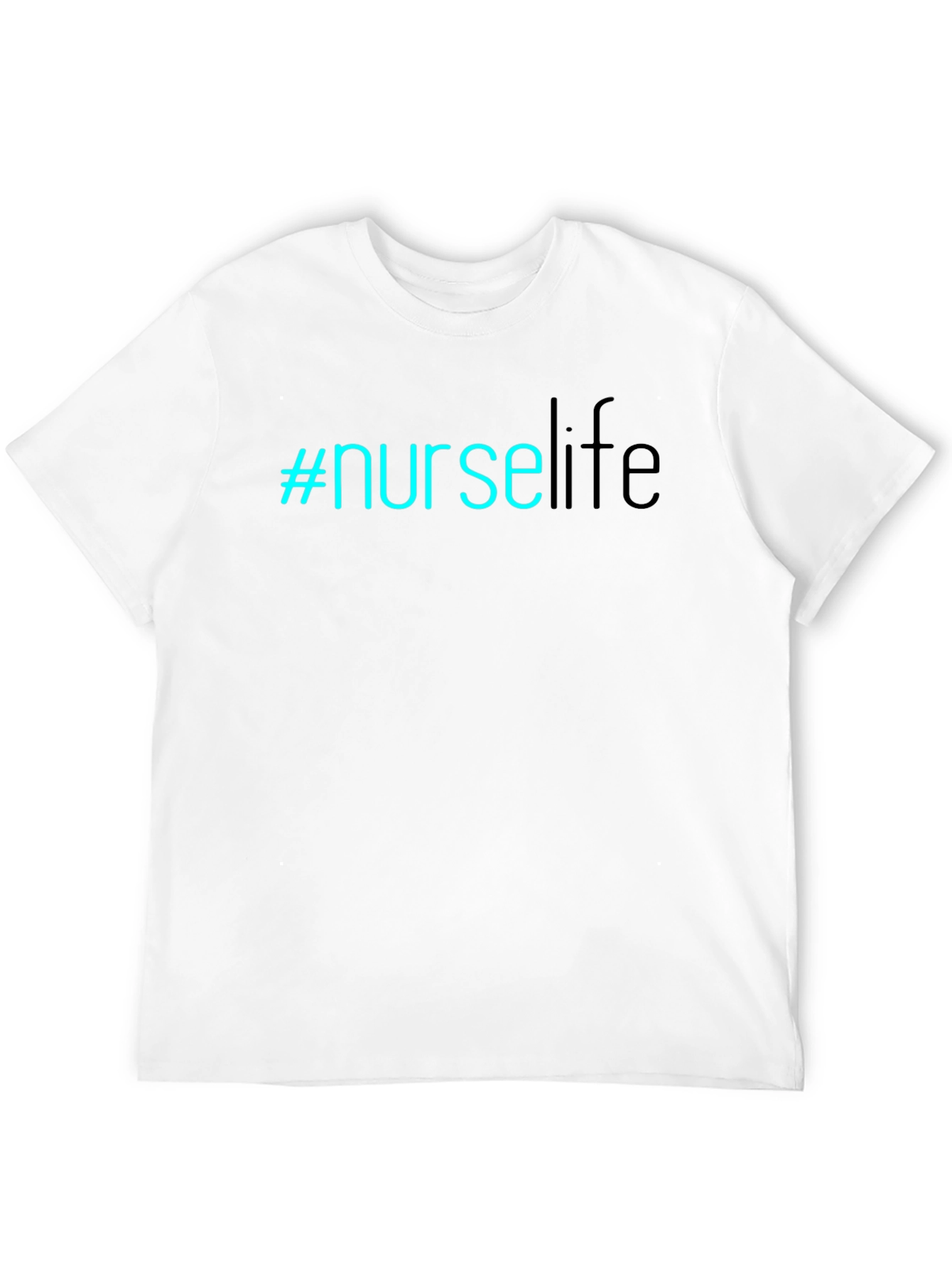 #NurseLife T-Shirt - Black Comfortable Stylish