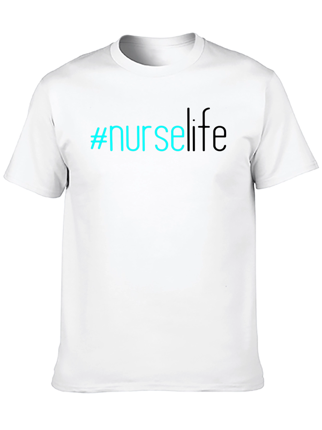#NurseLife T-Shirt - Black Comfortable Stylish