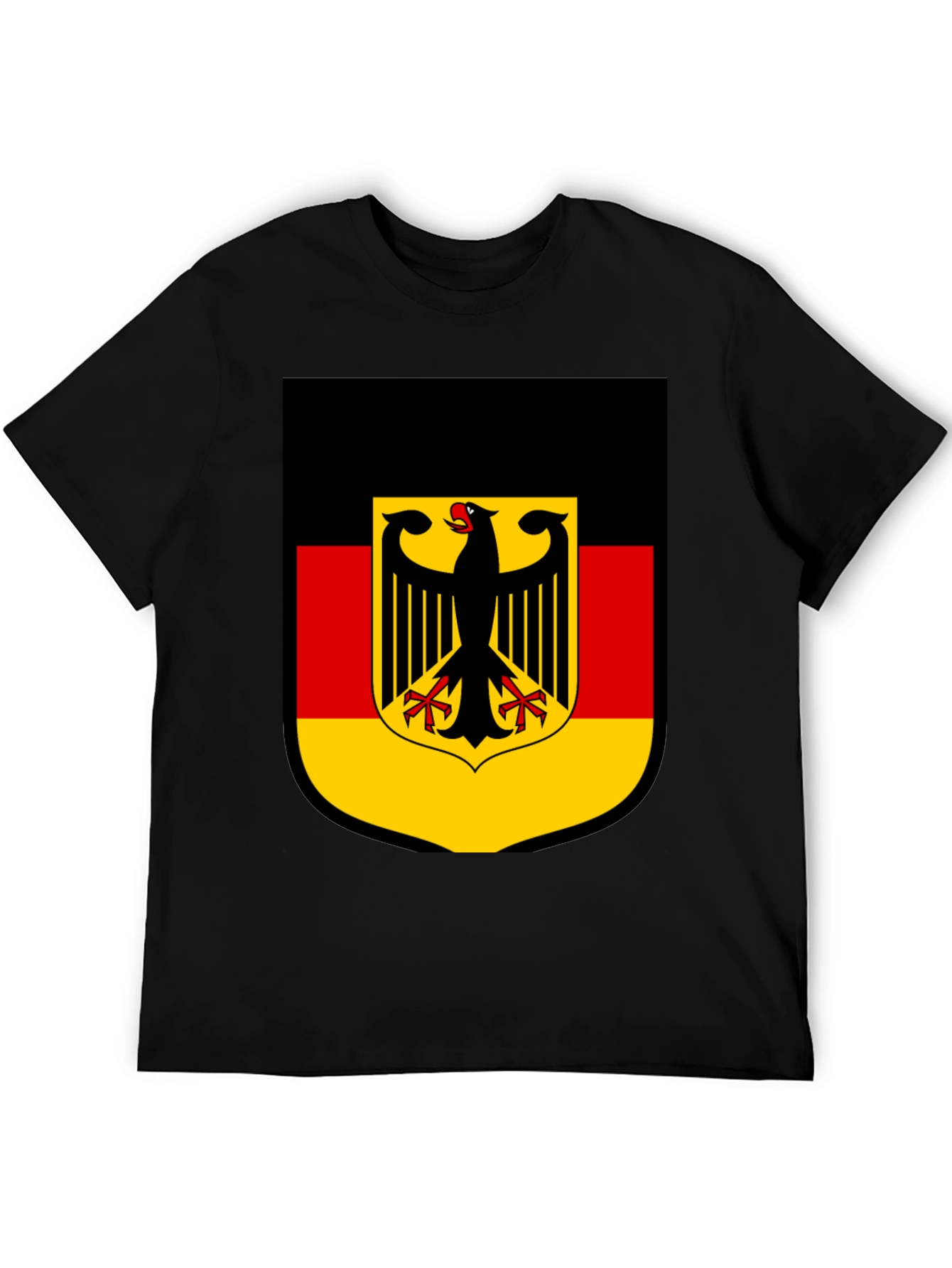 German Flag Shield Graphic T-Shirt