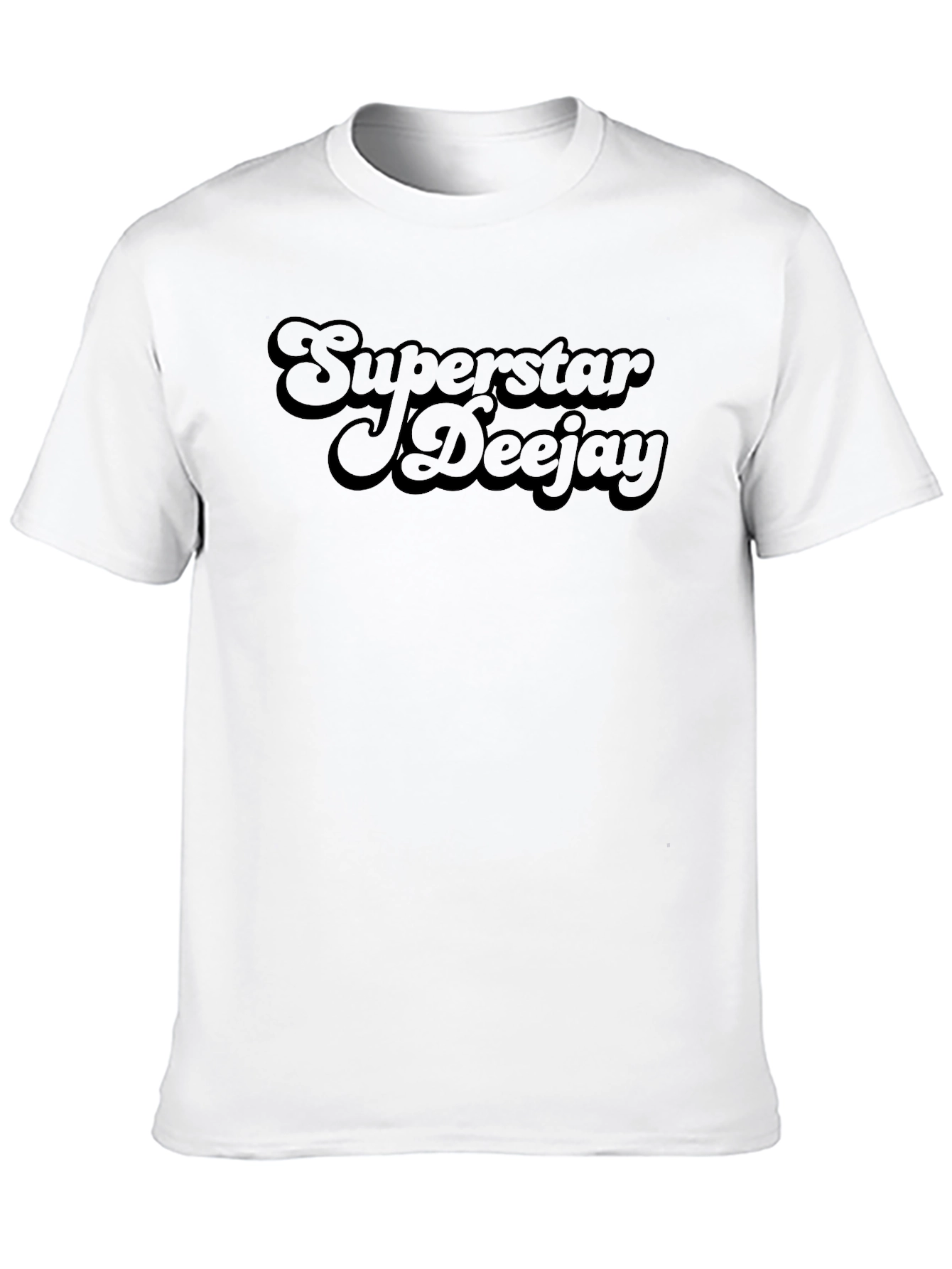 Superstar Deejay Black T-Shirt
