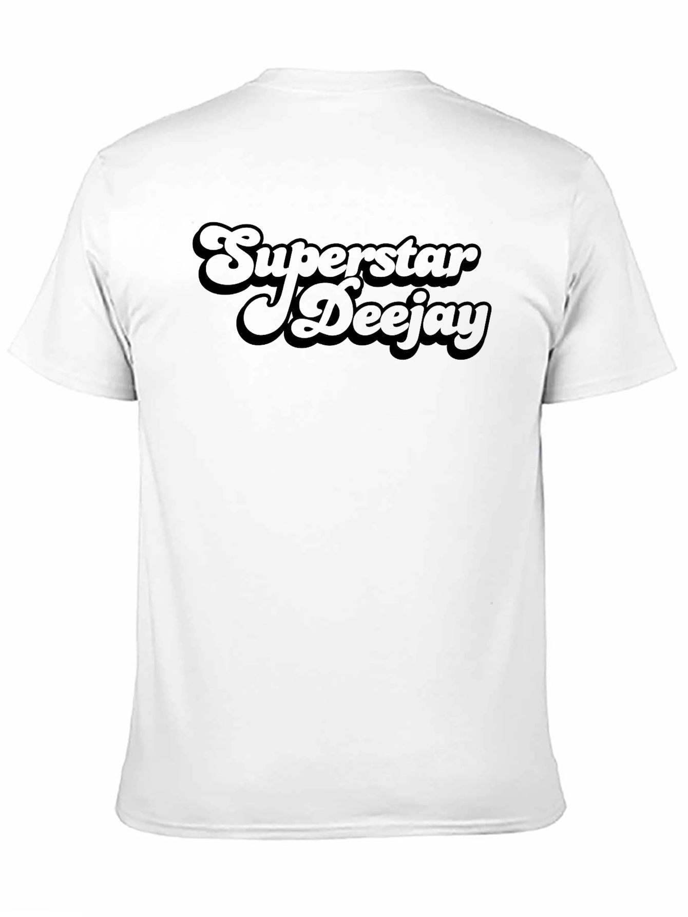 Superstar Deejay Black T-Shirt