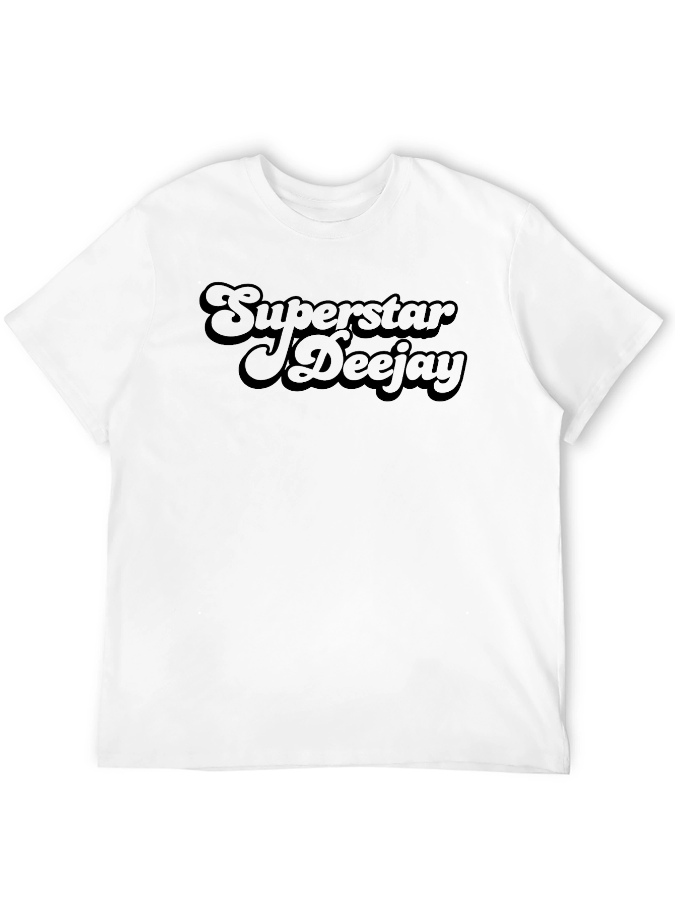 Superstar Deejay Black T-Shirt