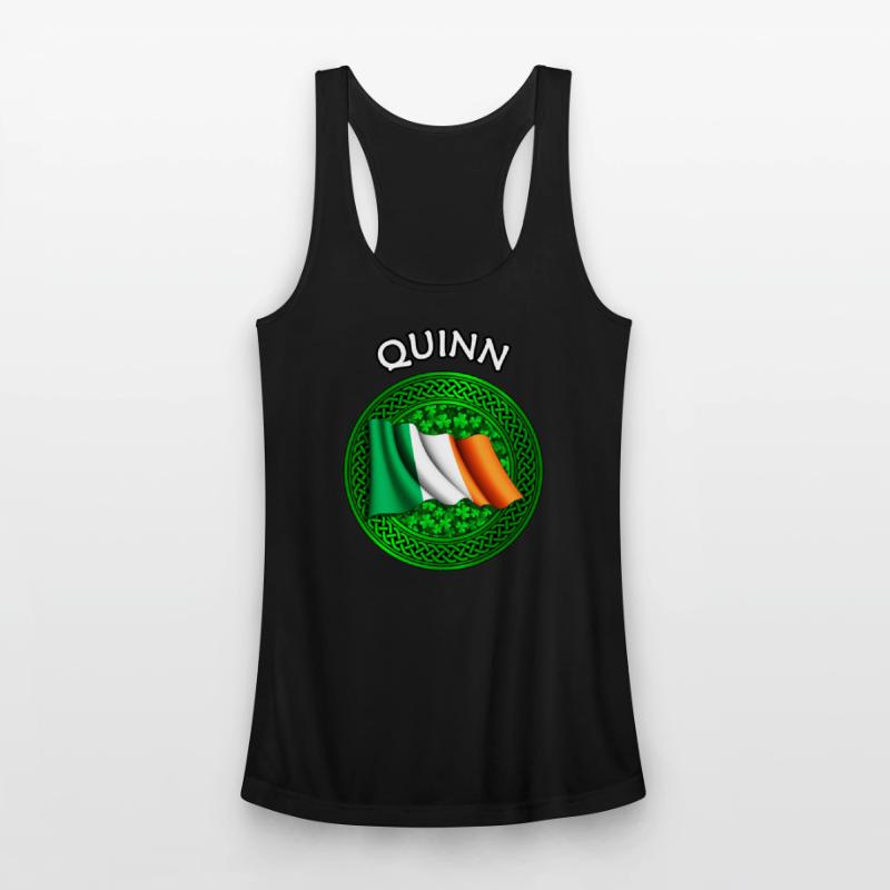 Quinn Shamrock & Irish Flag