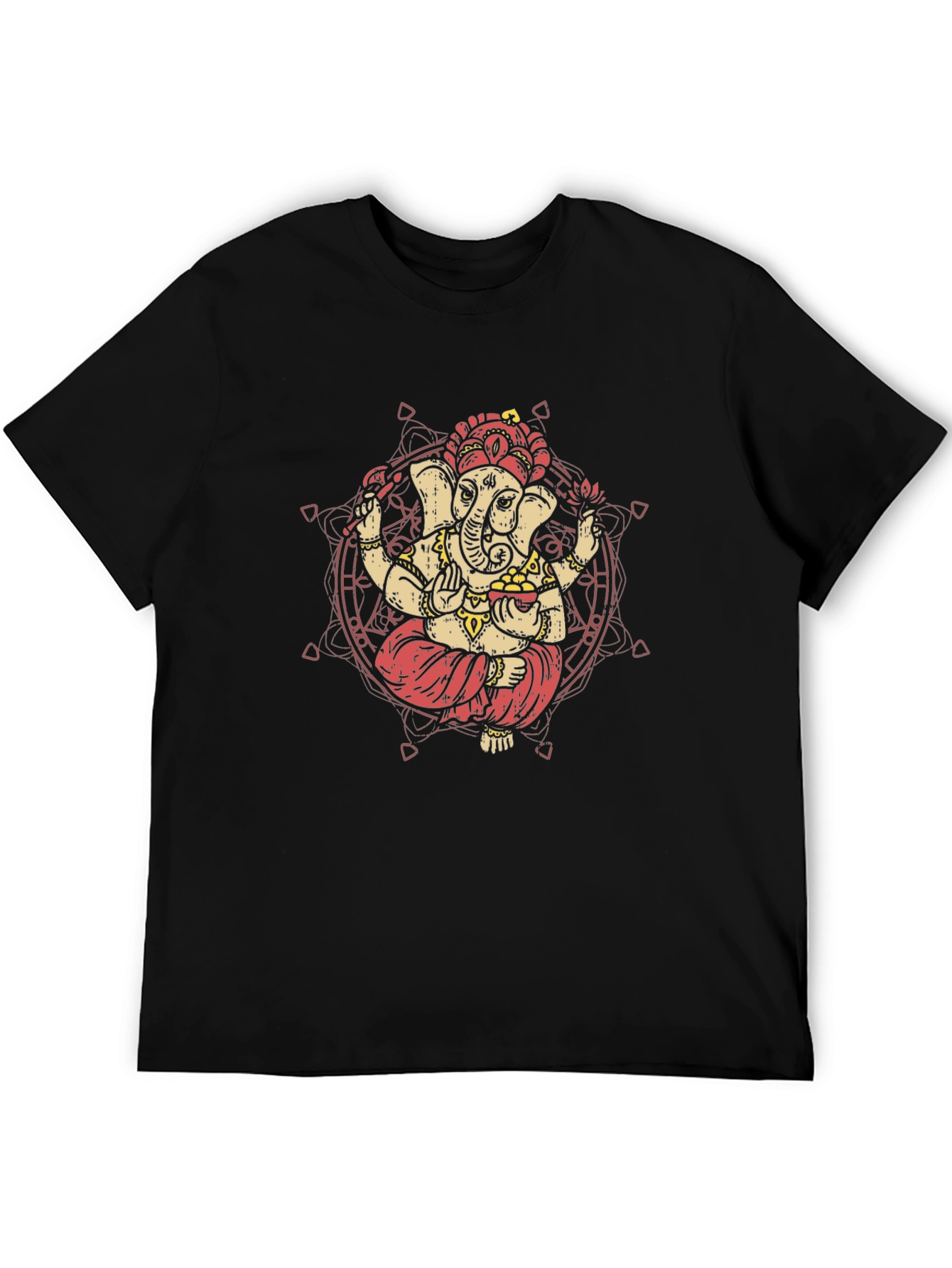 Ganesh Graphic Tee - Yoga Meditation T-Shirt