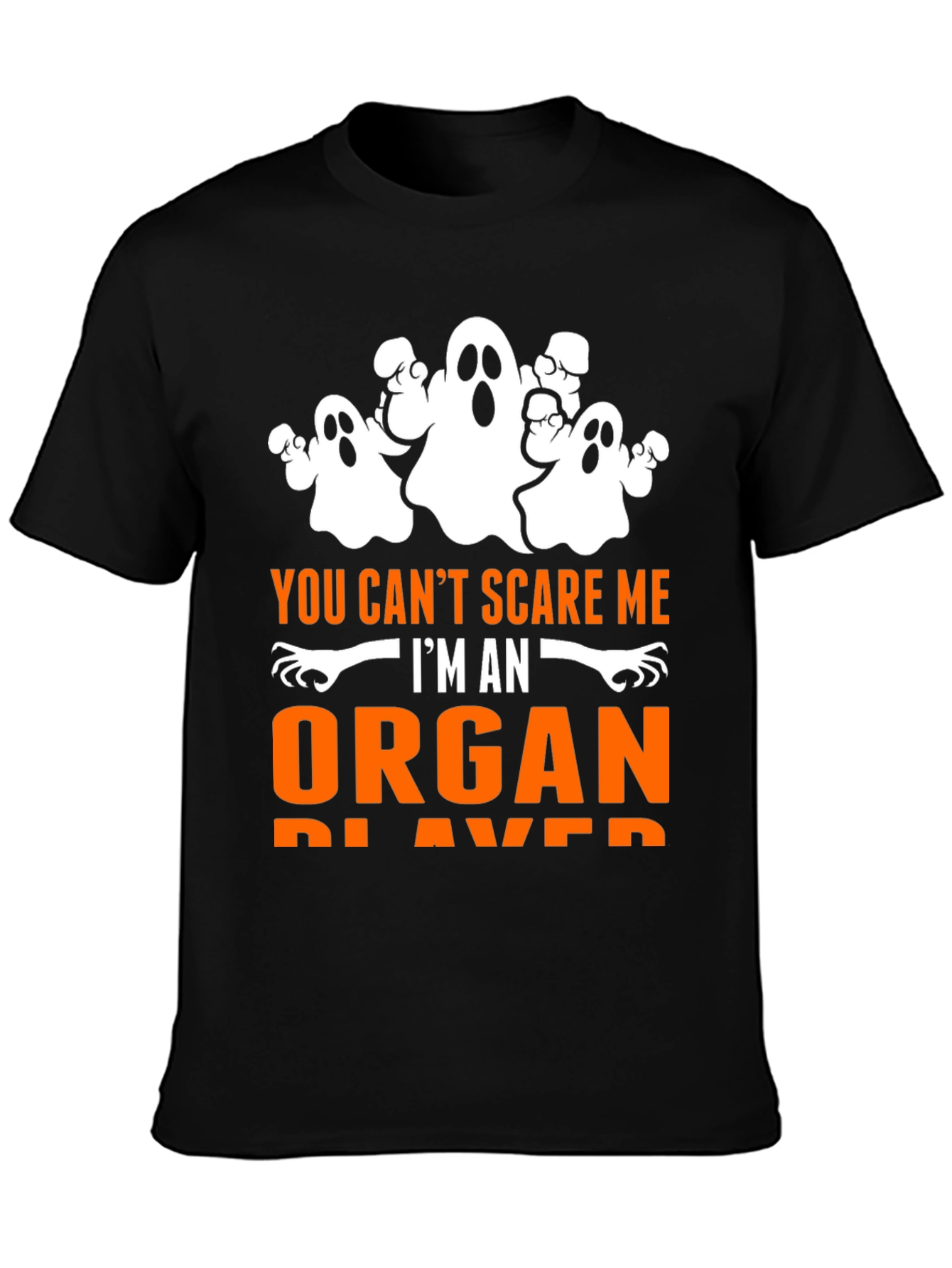 Funny Organ Player Halloween T-Shirt