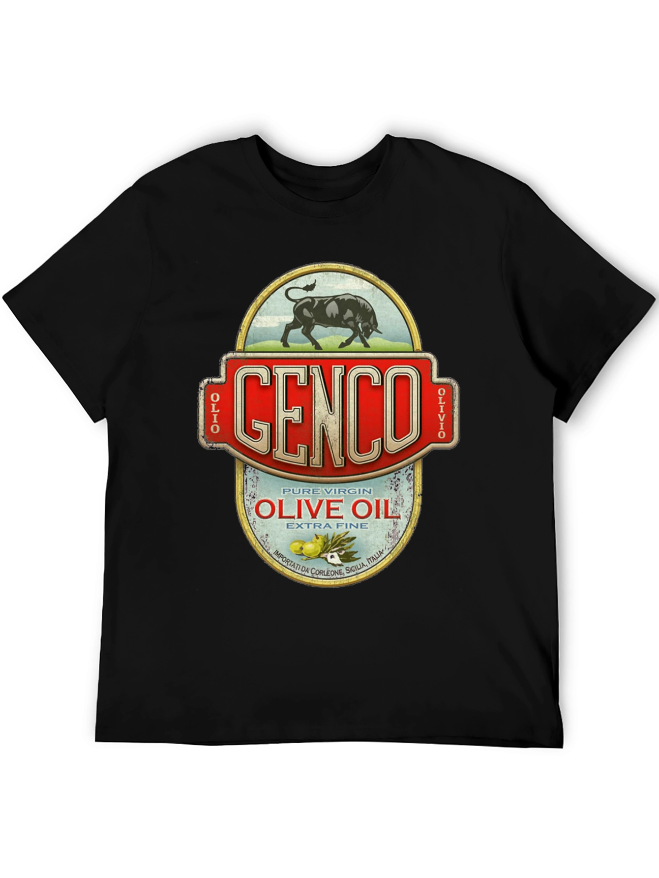 Genco Olive Oil T-Shirt - The Godfather Inspired