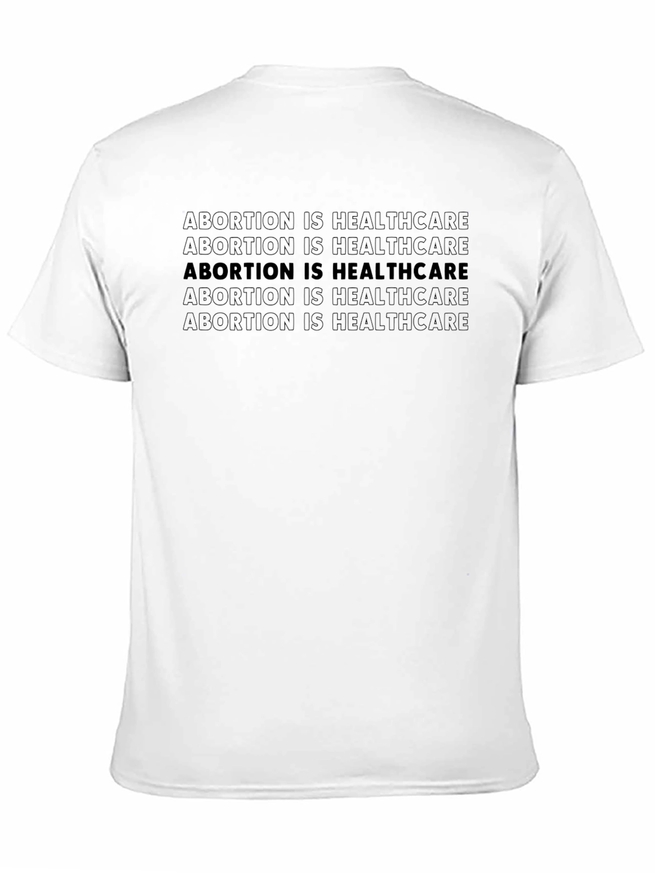 Abortion is Healthcare T-Shirt Pro Choice Activist Tee