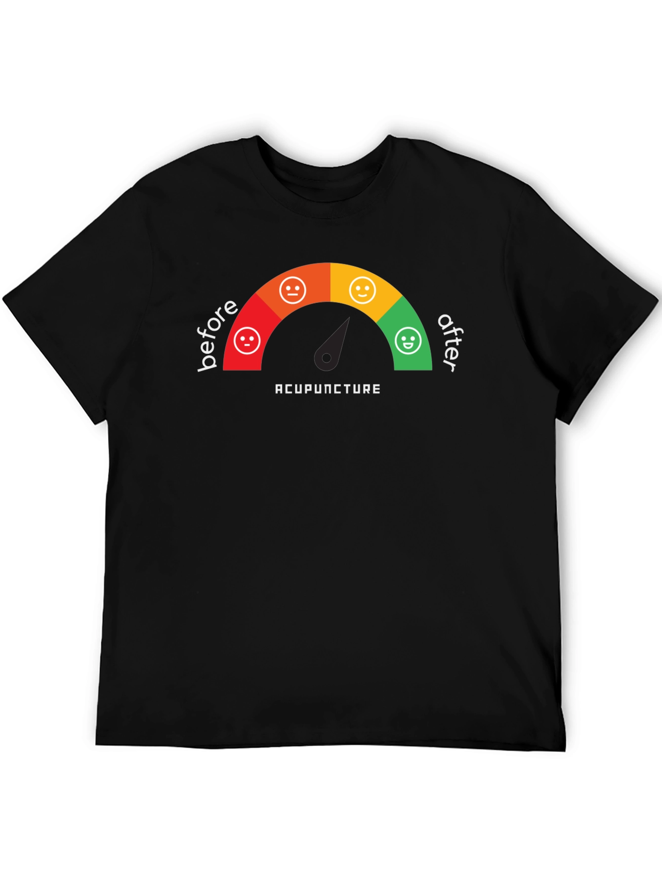 Acupuncture Mood T-Shirt - Before & After