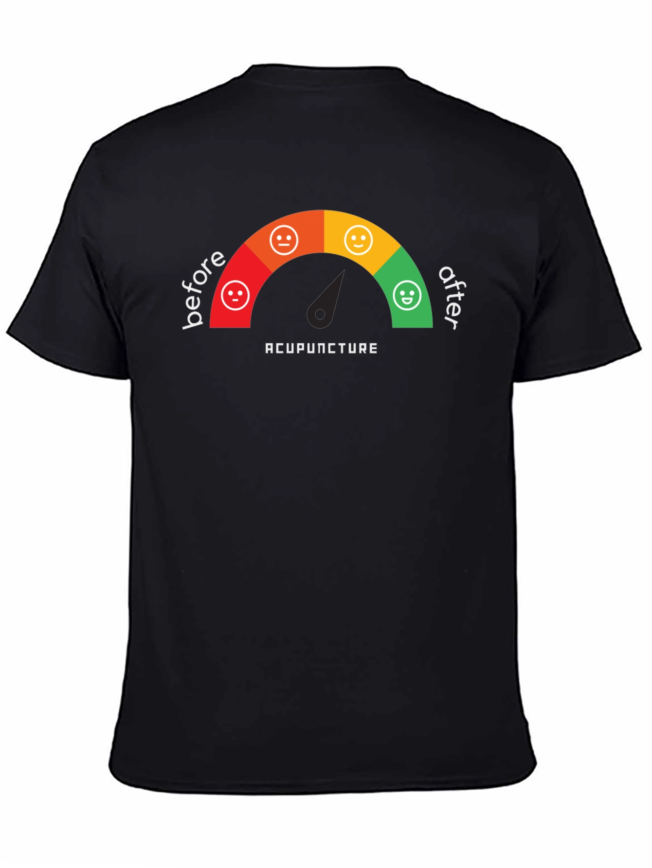 Acupuncture Mood T-Shirt - Before & After