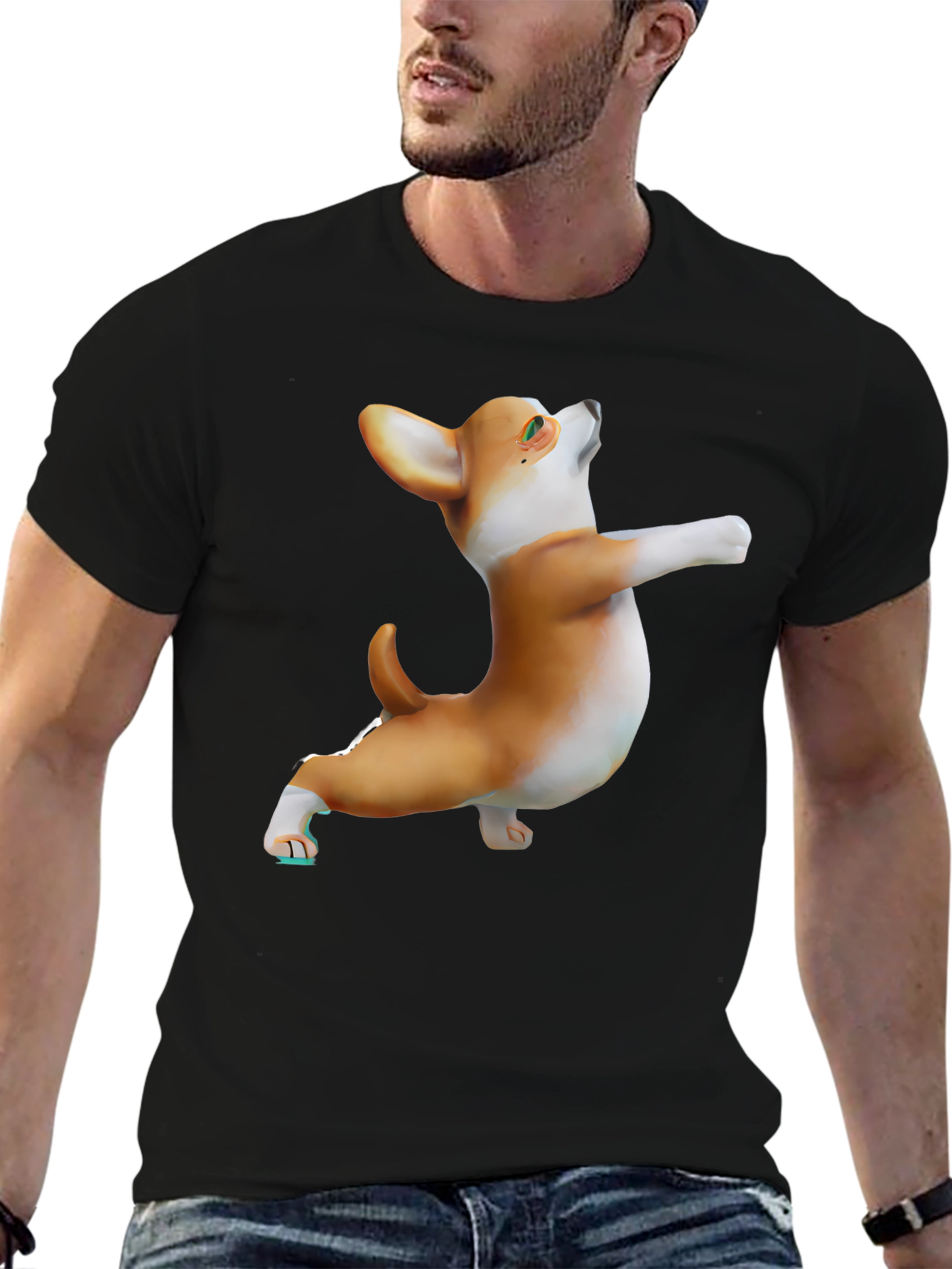 Funny Yoga Dog T-Shirt – Cute Dog Lover Graphic Tee Gift