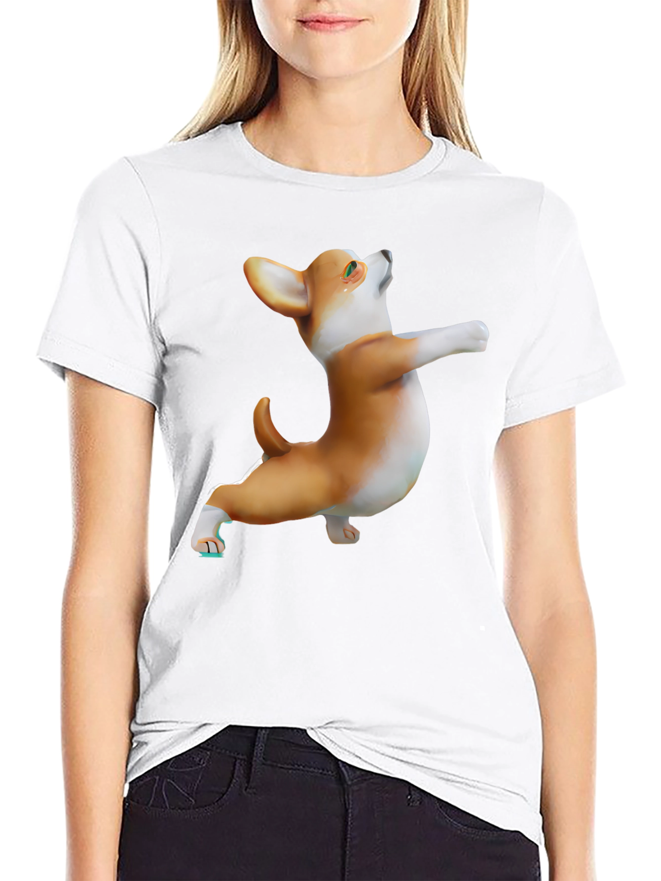 Funny Yoga Dog T-Shirt – Cute Dog Lover Graphic Tee Gift