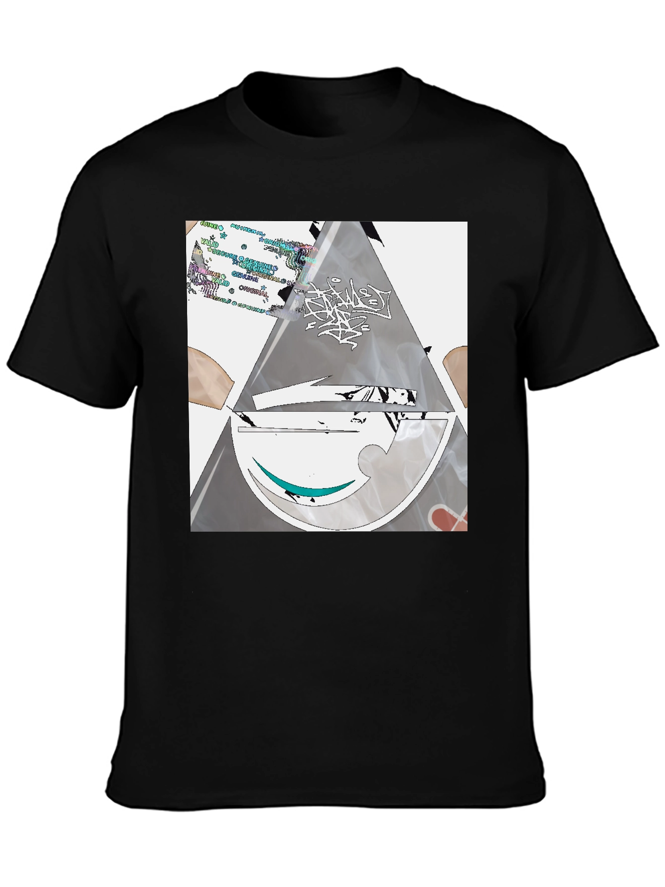 Abstract Graphic Tee - Modern Streetwear T-Shirt