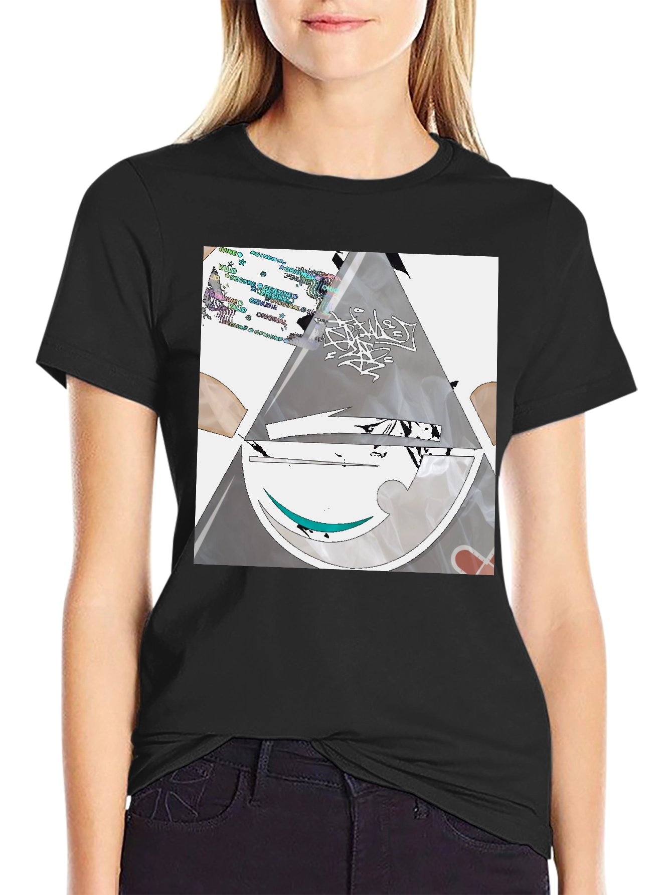 Abstract Graphic Tee - Modern Streetwear T-Shirt