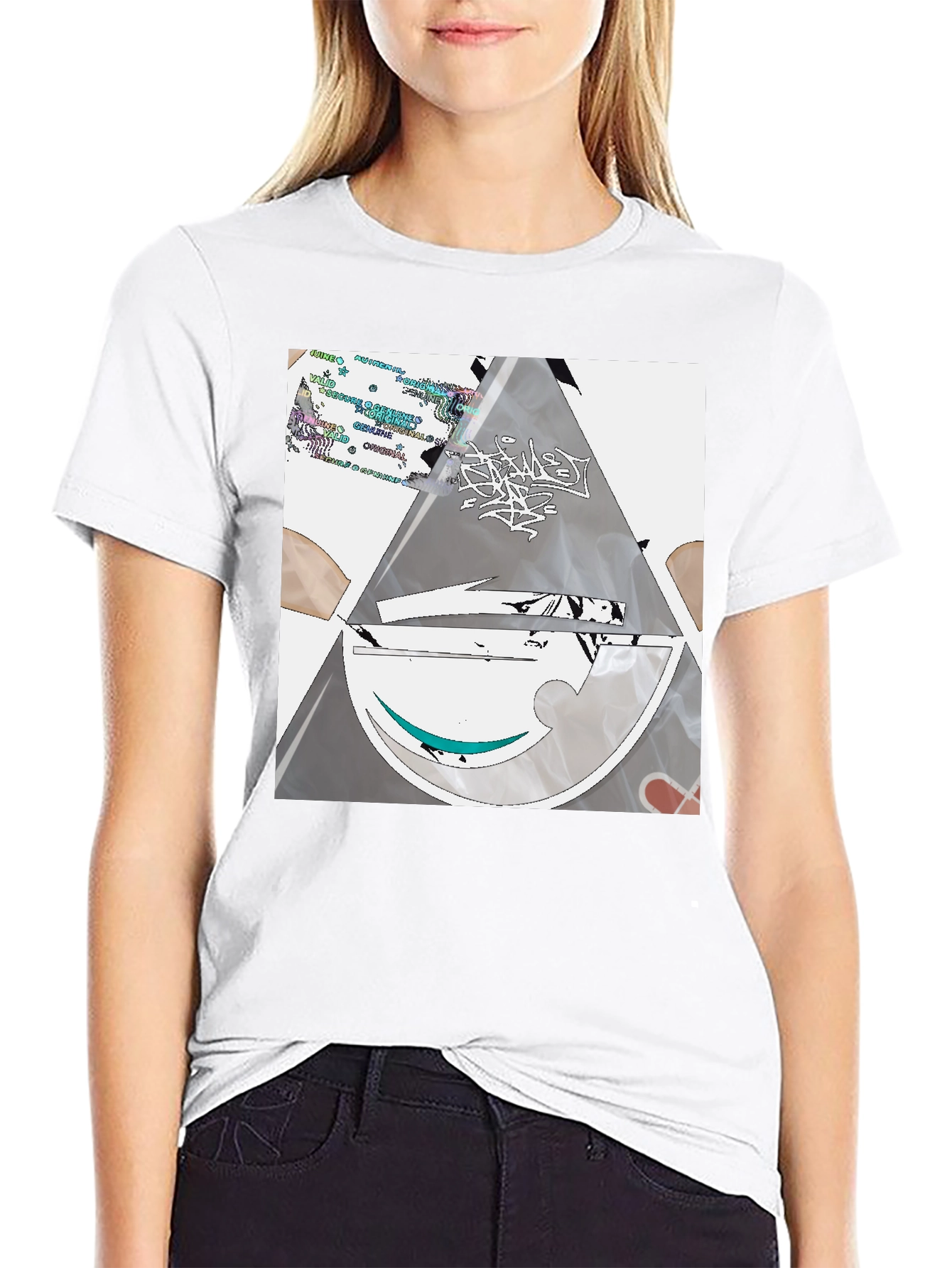 Abstract Graphic Tee - Modern Streetwear T-Shirt