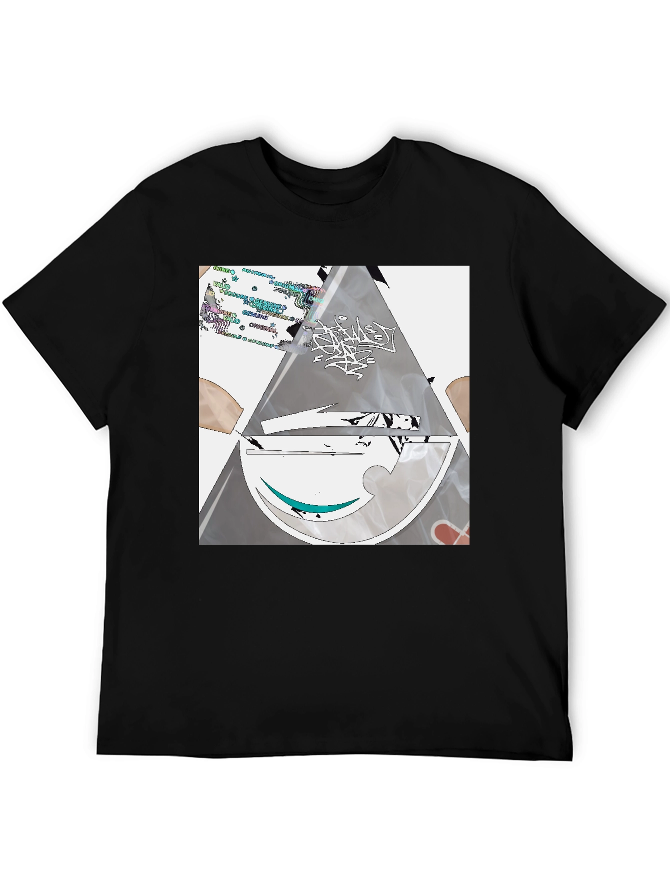 Abstract Graphic Tee - Modern Streetwear T-Shirt