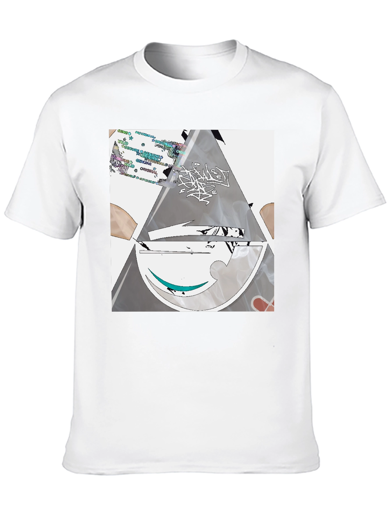 Abstract Graphic Tee - Modern Streetwear T-Shirt