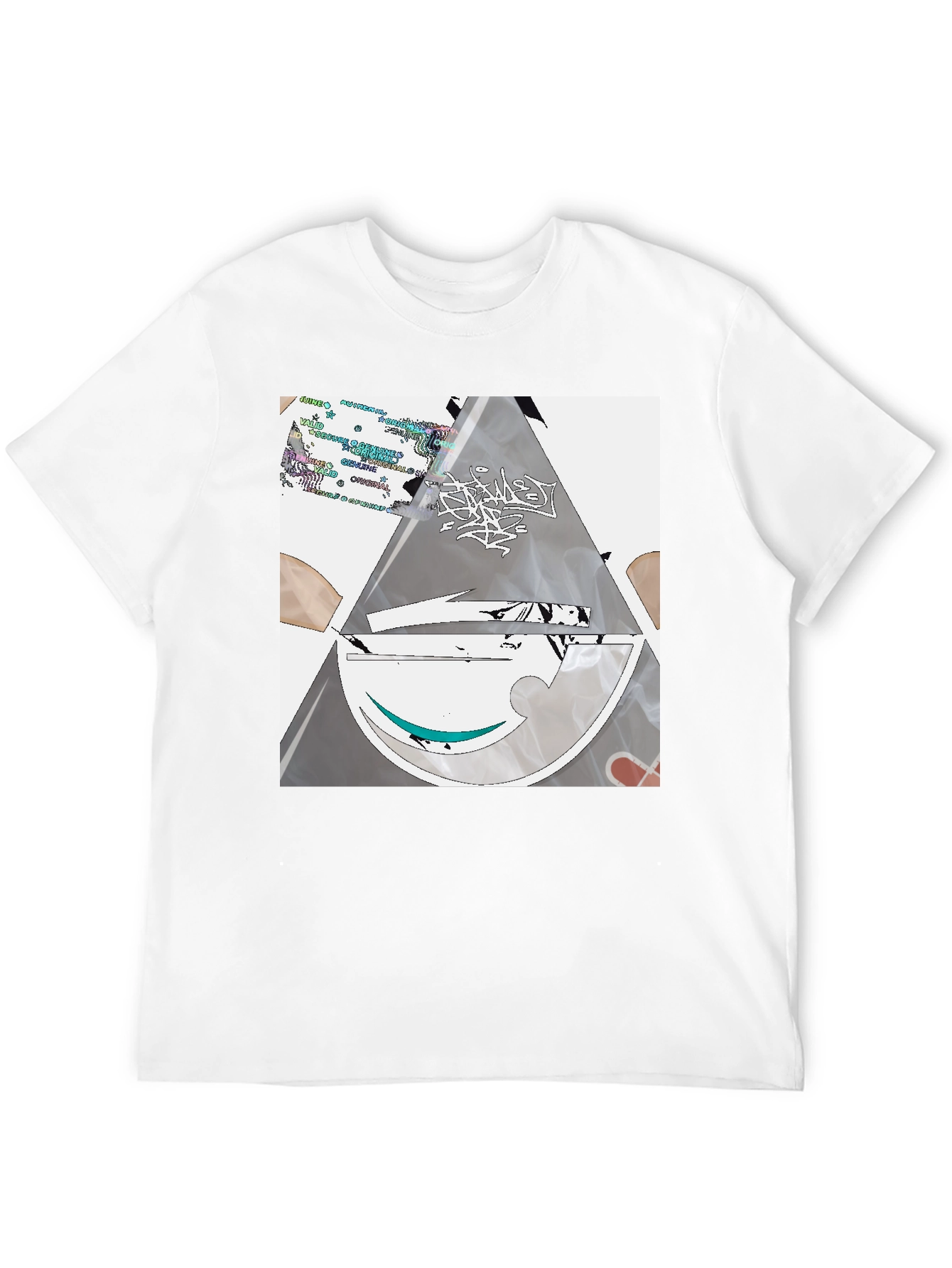 Abstract Graphic Tee - Modern Streetwear T-Shirt