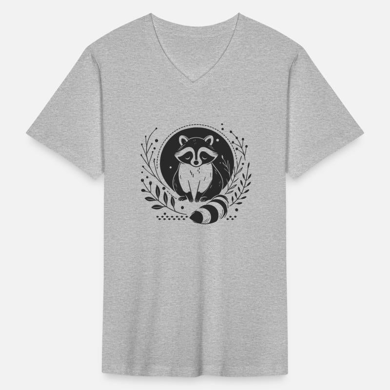 Raccoon - Charming Animal Illustration