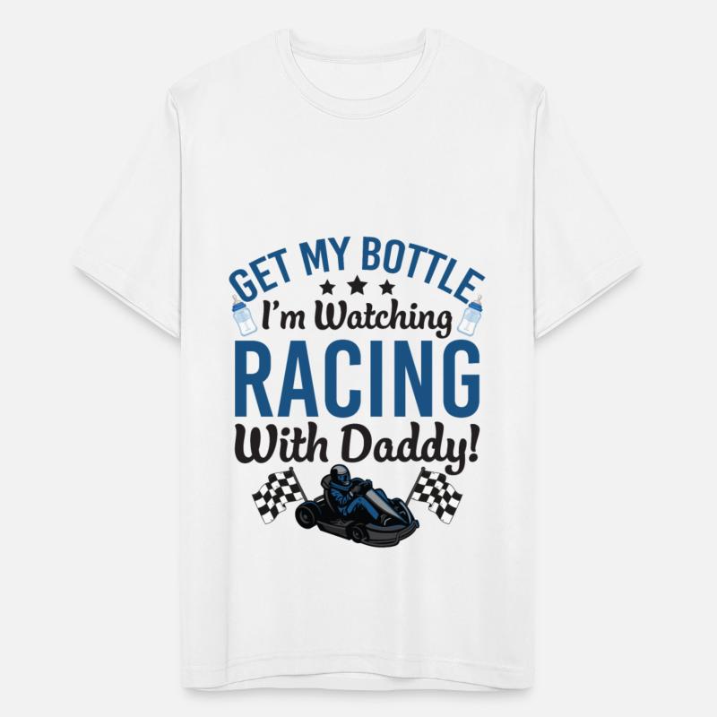 Racing With Daddy Baby Bodysuit