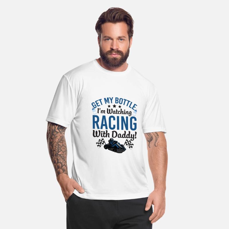 Racing With Daddy Baby Bodysuit