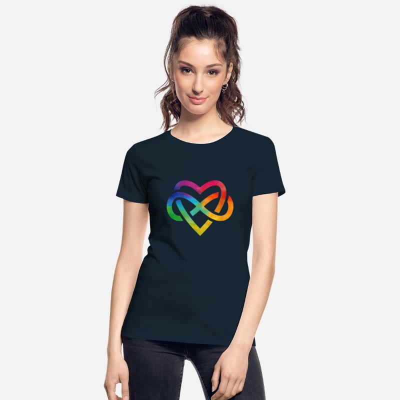 Rainbow Infinite Heart for Pride Week LGBT