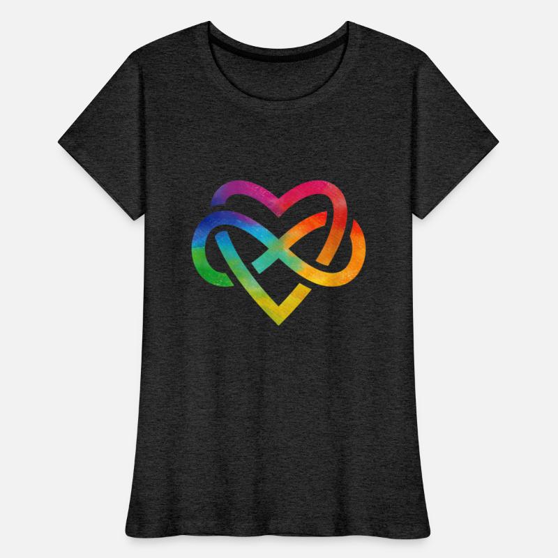 Rainbow Infinite Heart for Pride Week LGBT