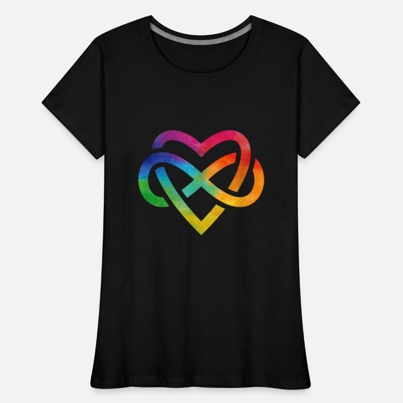 Rainbow Infinite Heart for Pride Week LGBT