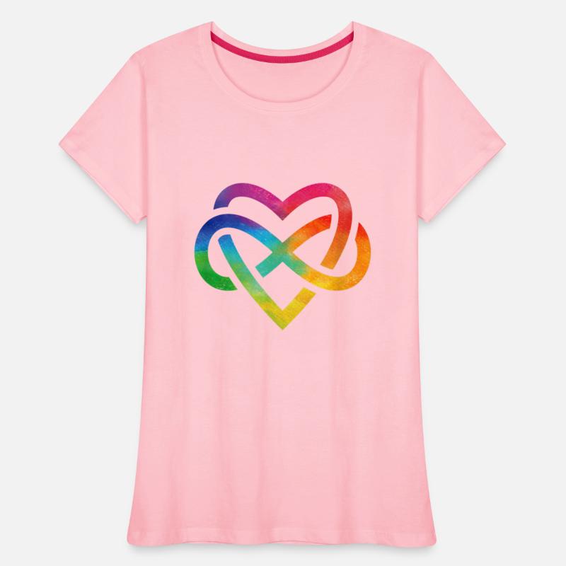 Rainbow Infinite Heart for Pride Week LGBT