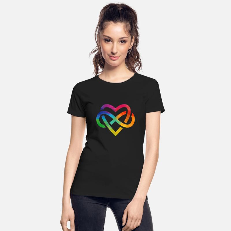 Rainbow Infinite Heart for Pride Week LGBT