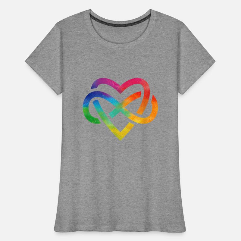 Rainbow Infinite Heart for Pride Week LGBT