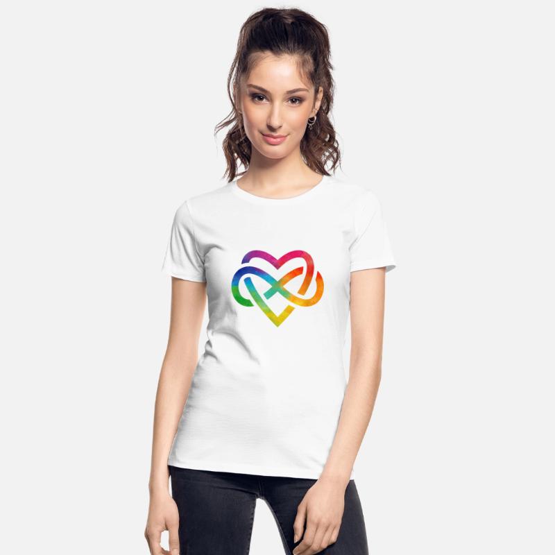 Rainbow Infinite Heart for Pride Week LGBT