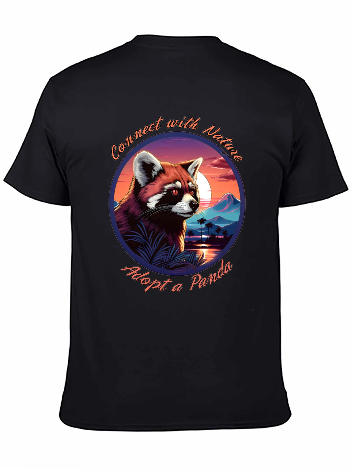 Connect with Nature Panda Graphic Tee