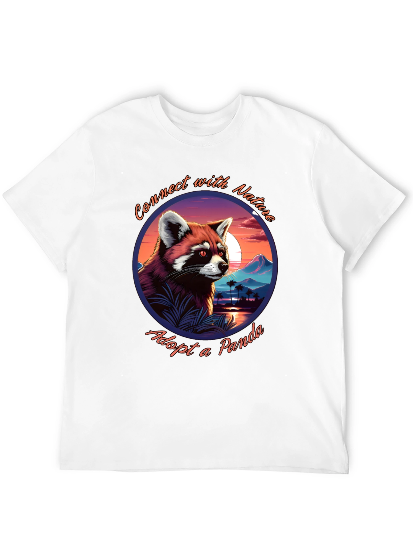 Connect with Nature Panda Graphic Tee