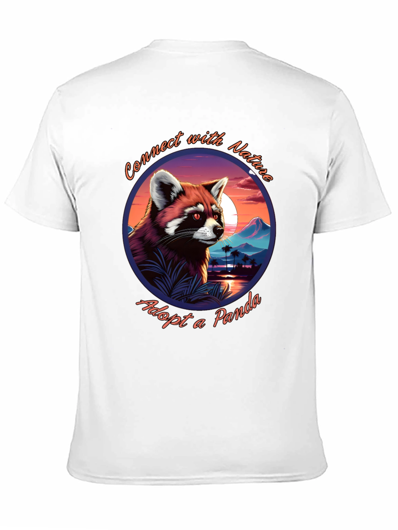 Connect with Nature Panda Graphic Tee
