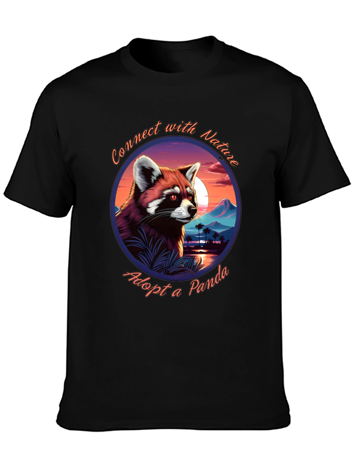 Connect with Nature Panda Graphic Tee