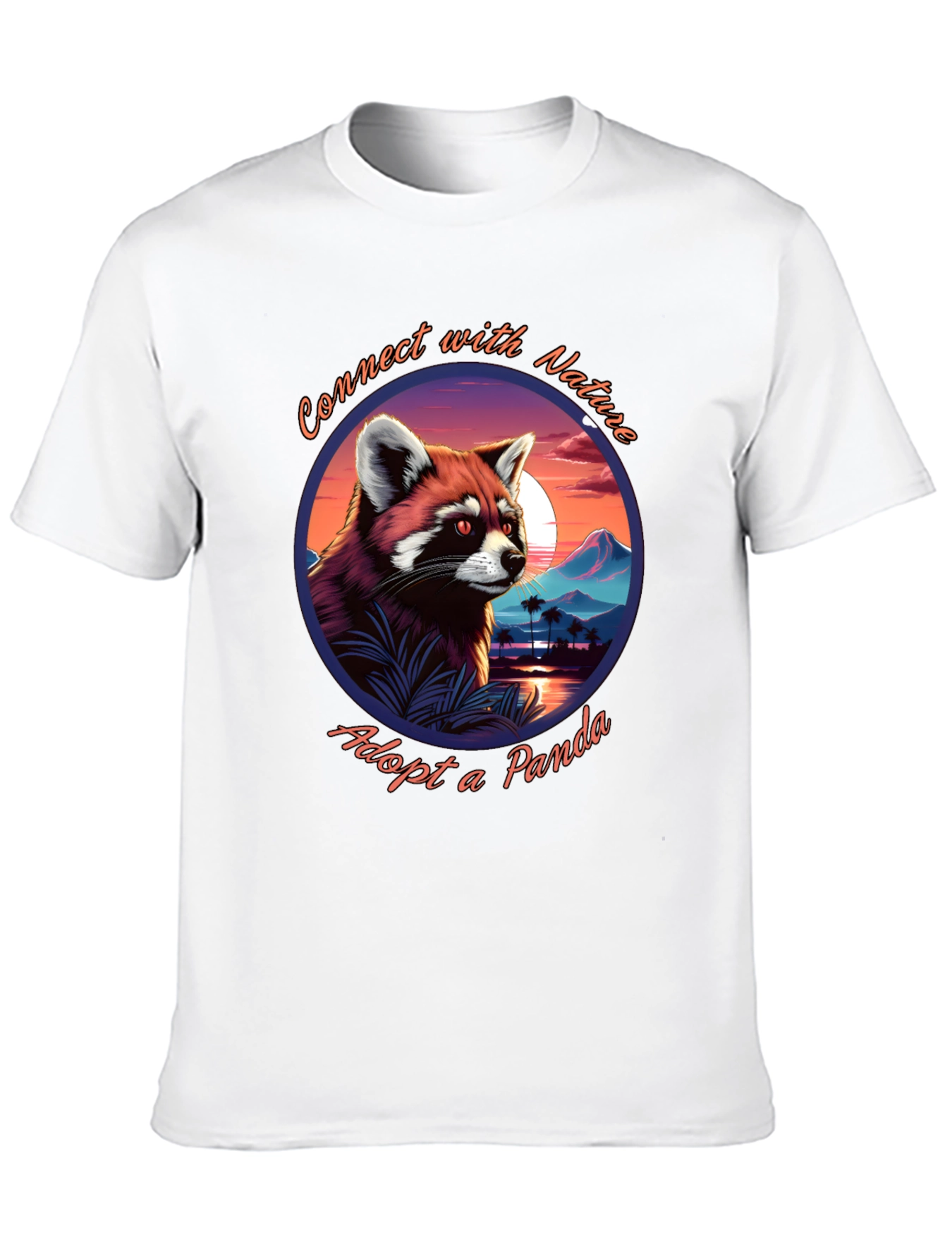 Connect with Nature Panda Graphic Tee