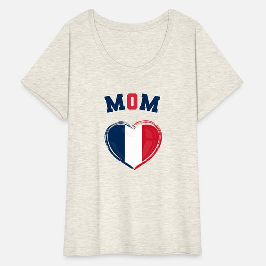 Red White and Blue Patriotic Mom