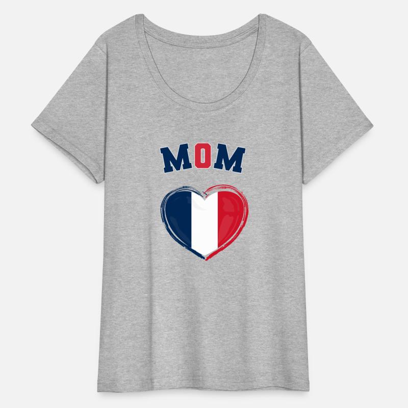 Red White and Blue Patriotic Mom