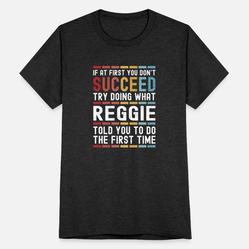 Reggie Name Personalized Funny Birthday Christmas