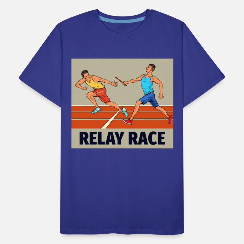 Relay race run athlete track and field running